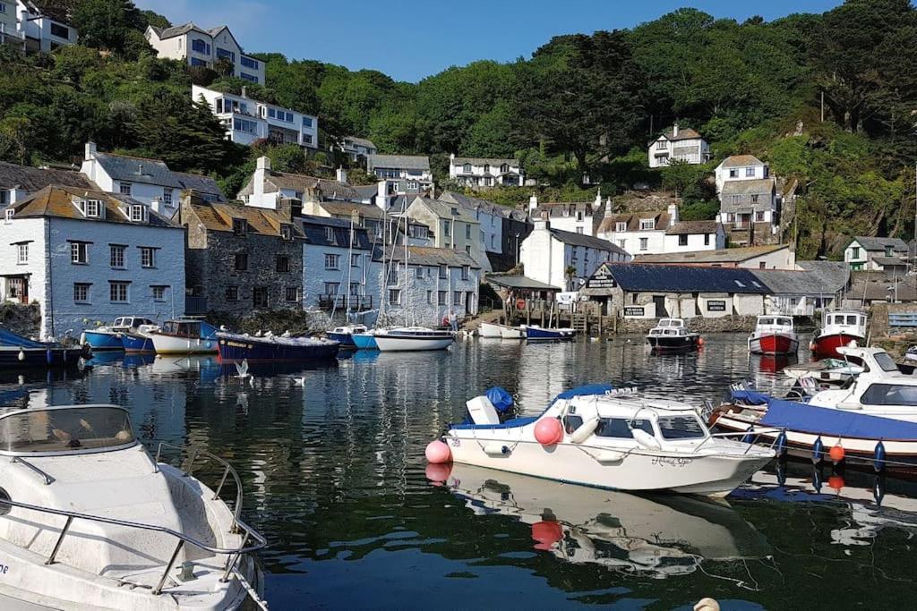 Bijou Coastal Apartment In Polperro With Onsite Parking Eksteriør billede