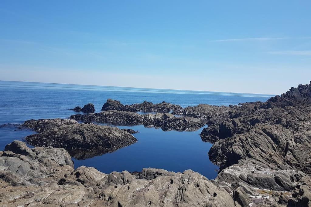 Bijou Coastal Apartment In Polperro With Hot Tub Onsite Parking Downhill Walk To Village Eksteriør billede